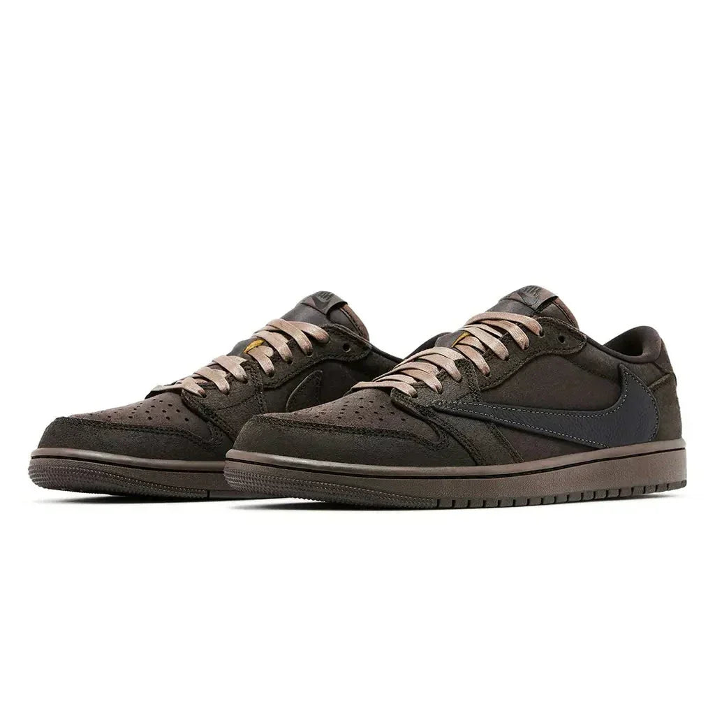 Air Jordan 1 Low x Travis Scott 'Velvet Brown'